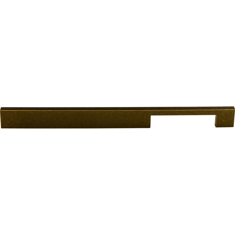 Top Knobs TK25GBZ: 12" cc Sanctuary Linear Euro Bar Cabinet Pull - German Bronze