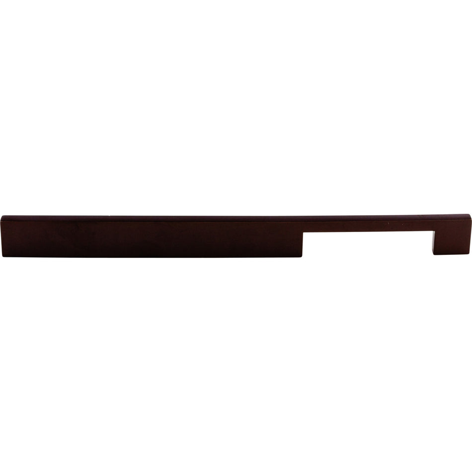 Top Knobs TK25ORB: 12" cc Sanctuary Linear Euro Bar Cabinet Pull - Oil Rubbed Bronze