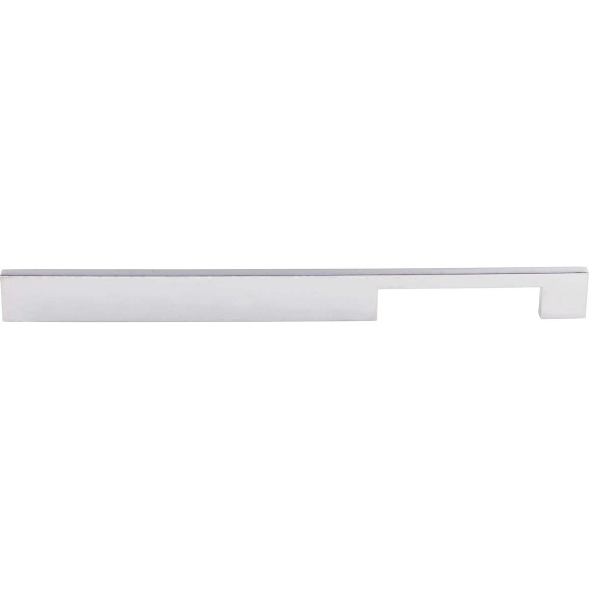 Top Knobs TK25PC: 12" cc Sanctuary Linear Euro Bar Cabinet Pull - Polished Chrome