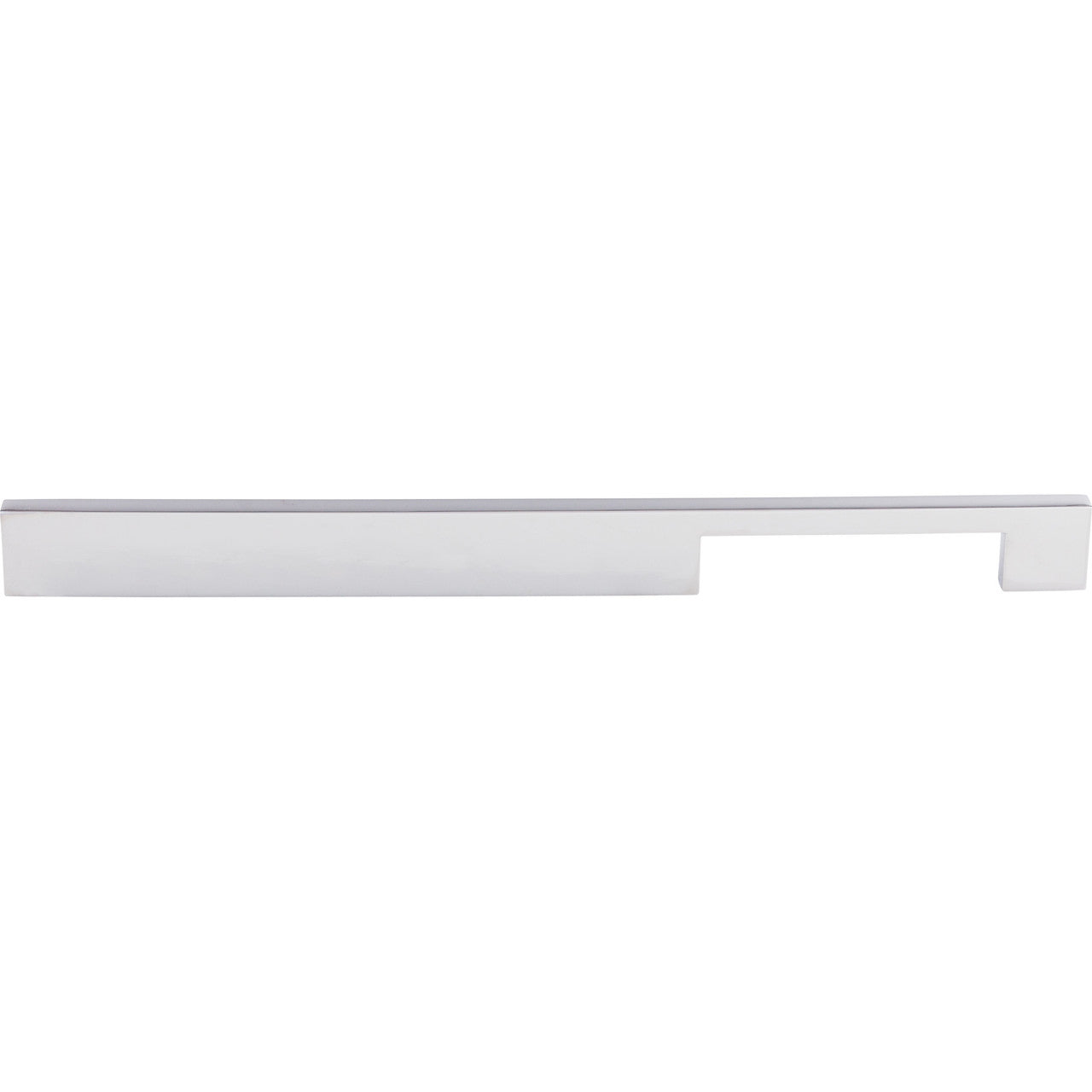 Top Knobs TK25PC: 12" cc Sanctuary Linear Euro Bar Cabinet Pull - Polished Chrome