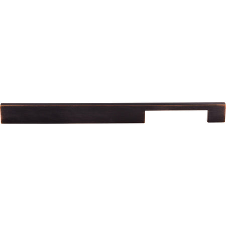 Top Knobs TK25TB: 12" cc Sanctuary Linear Euro Bar Cabinet Pull - Tuscan Bronze
