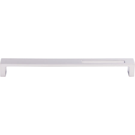 Top Knobs TK268ALU: 9" cc Modern Metro Flat Bar Cabinet Pull - Aluminum