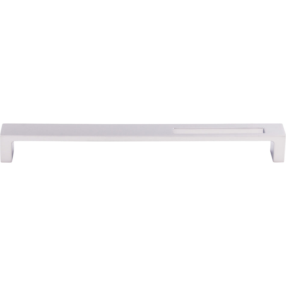 Top Knobs TK268ALU: 9" cc Modern Metro Flat Bar Cabinet Pull - Aluminum