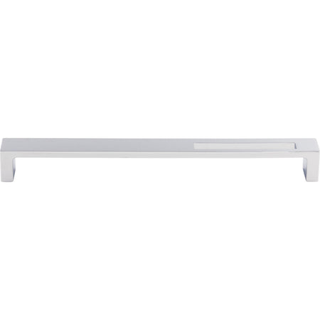 Top Knobs TK268PC: 9" cc Modern Metro Flat Bar Cabinet Pull - Polished Chrome
