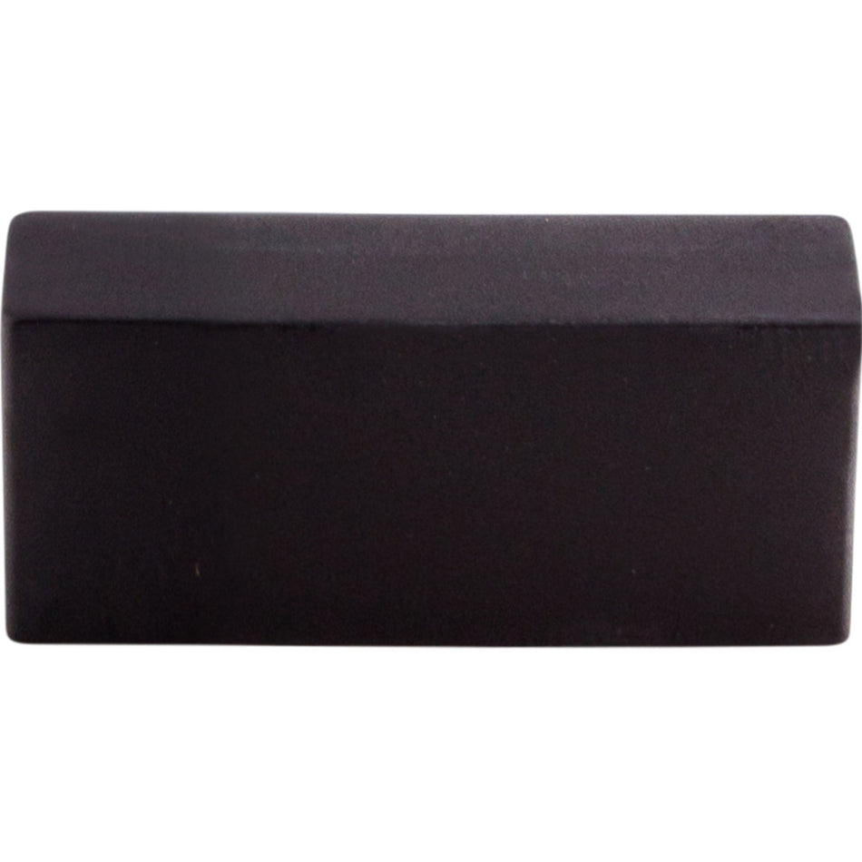 Top Knobs TK275BLK: 2" cc Modern Metro Tab Cabinet Pull - Flat Black