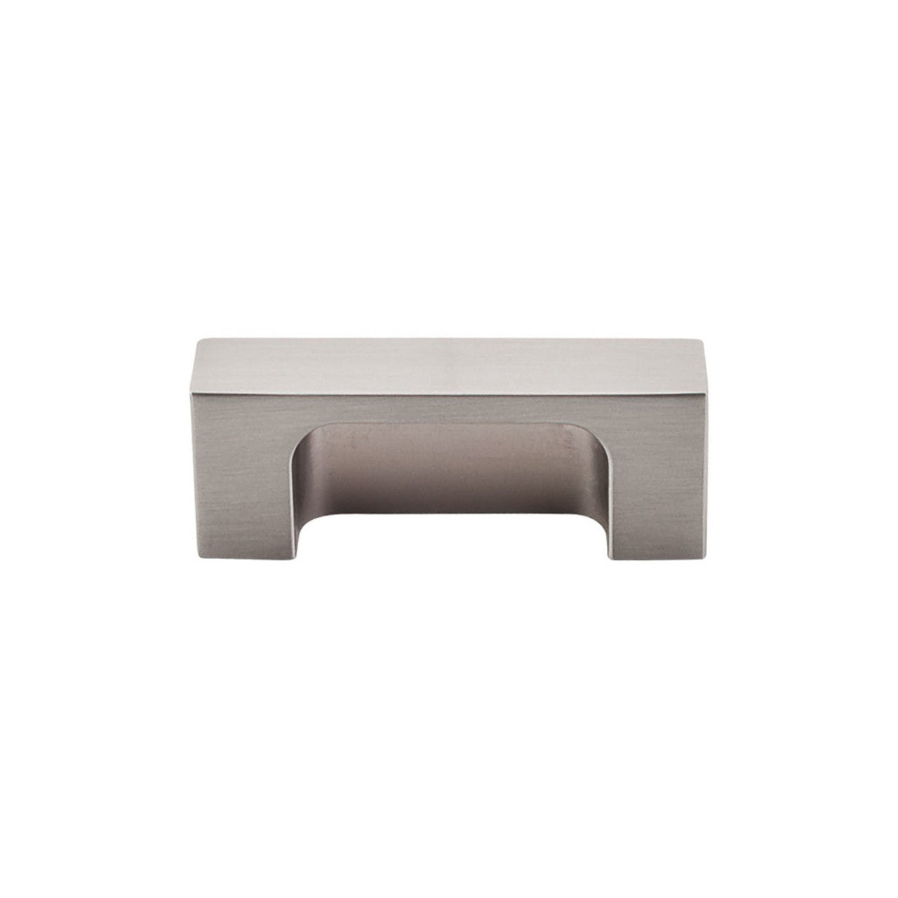 Top Knobs TK275BSN: 2" cc Modern Metro Tab Cabinet Pull - Brushed Satin Nickel