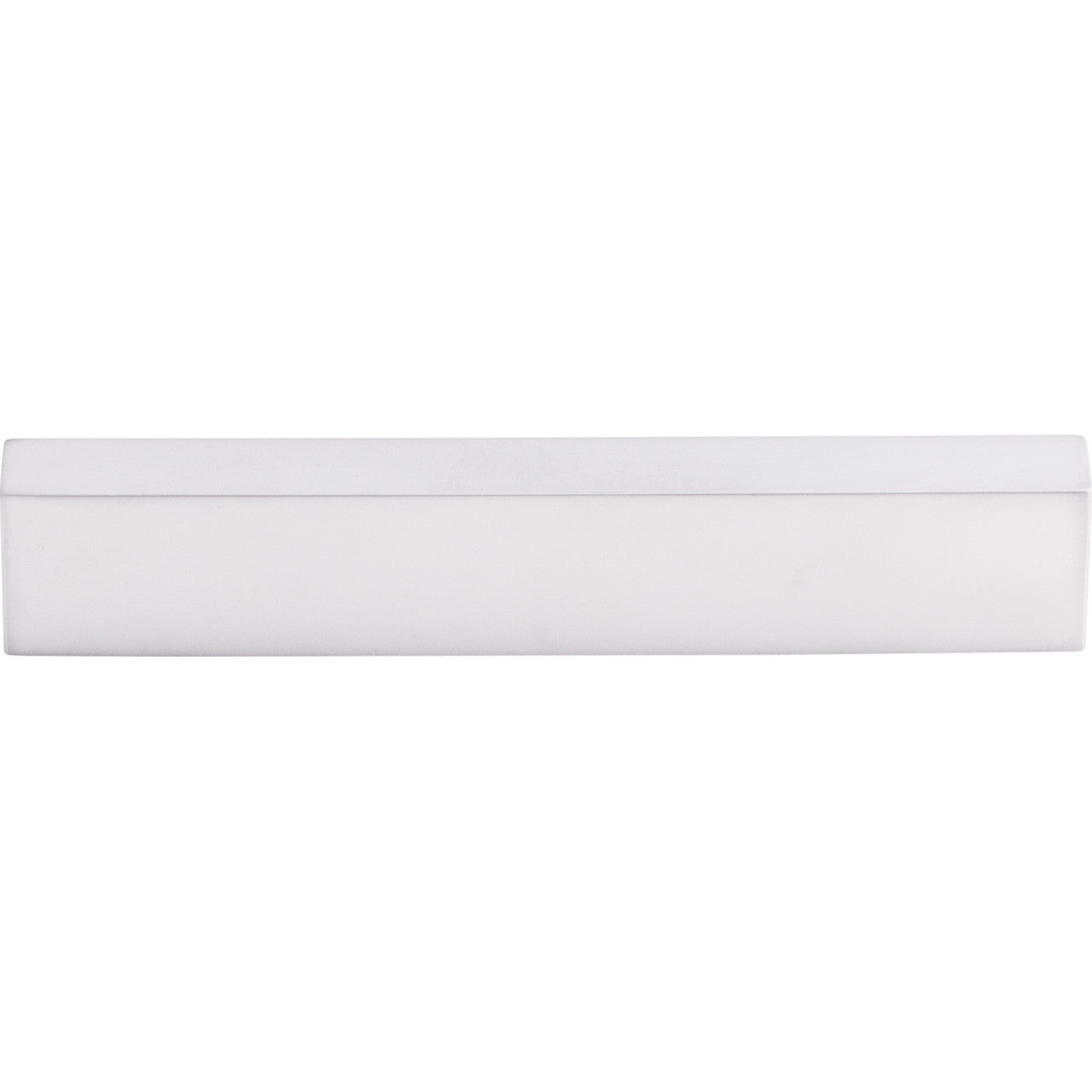 Top Knobs TK276ALU: 5" cc Modern Metro Tab Cabinet Pull - Aluminum