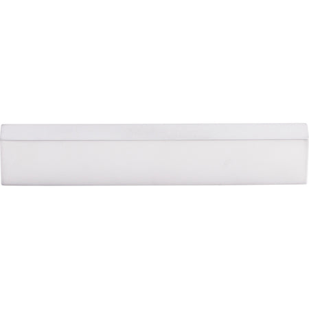 Top Knobs TK276ALU: 5" cc Modern Metro Tab Cabinet Pull - Aluminum