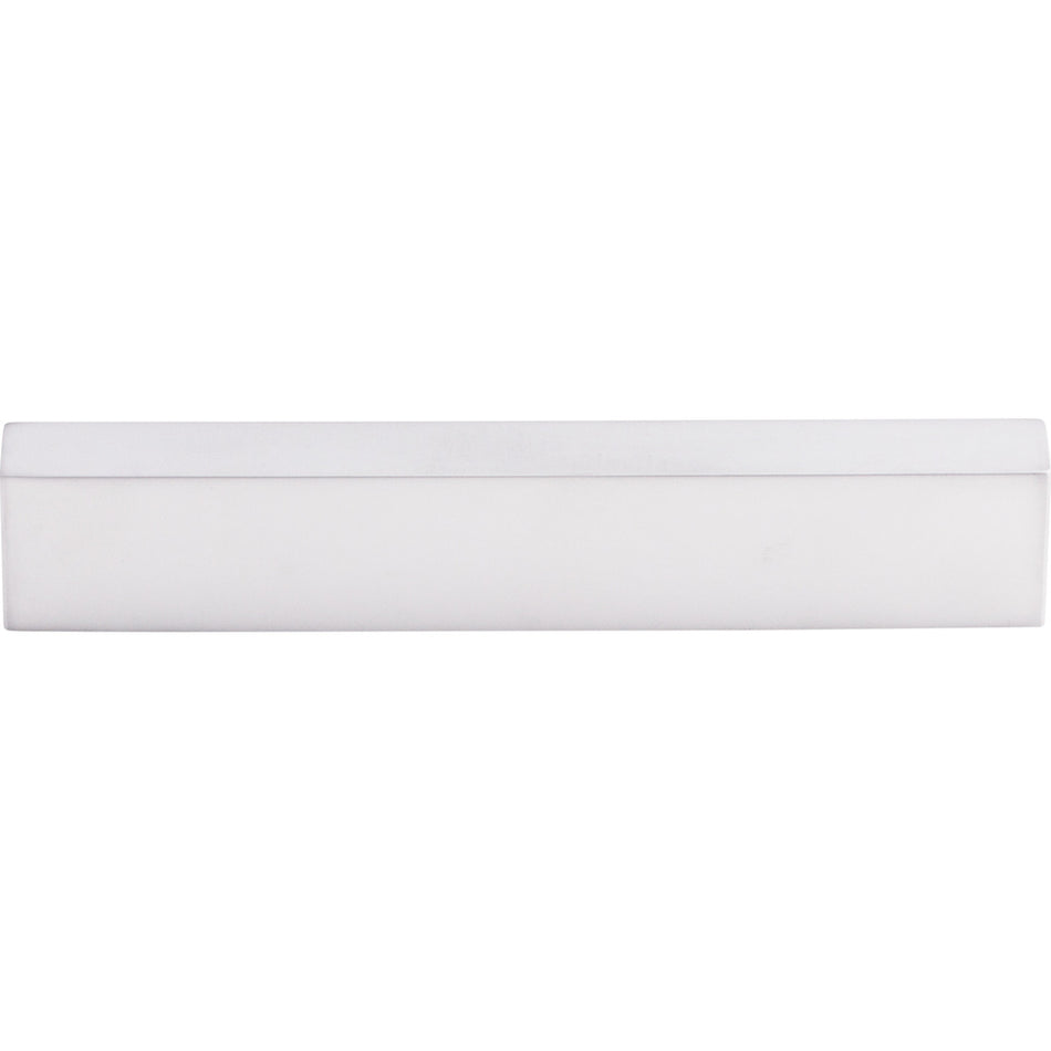 Top Knobs TK276ALU: 5" cc Modern Metro Tab Cabinet Pull - Aluminum