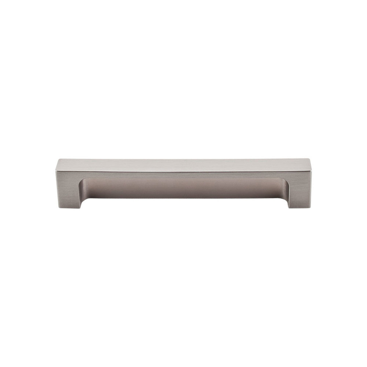 Top Knobs TK276BSN: 5" cc Modern Metro Tab Cabinet Pull - Brushed Satin Nickel