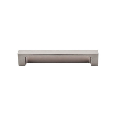 Top Knobs TK276BSN: 5" cc Modern Metro Tab Cabinet Pull - Brushed Satin Nickel