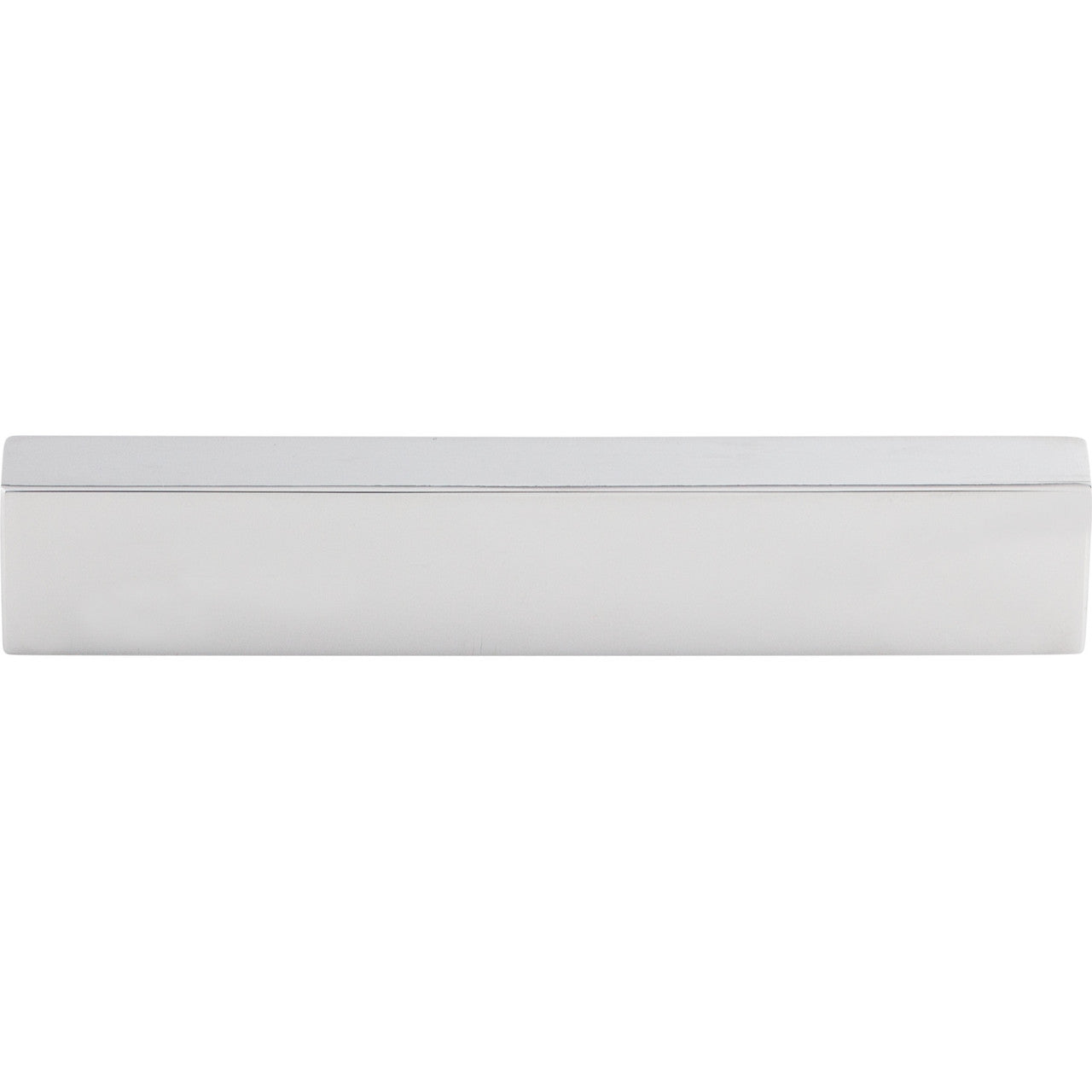 Top Knobs TK276PC: 5" cc Modern Metro Tab Cabinet Pull - Polished Chrome