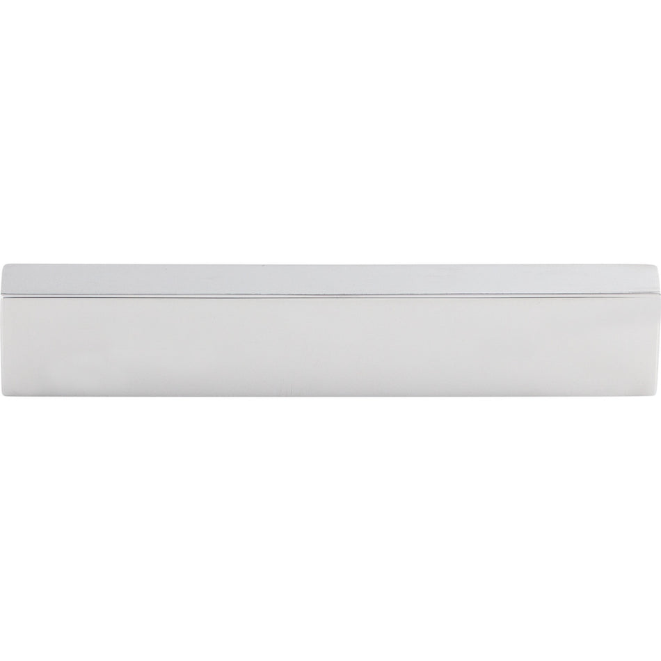 Top Knobs TK276PC: 5" cc Modern Metro Tab Cabinet Pull - Polished Chrome