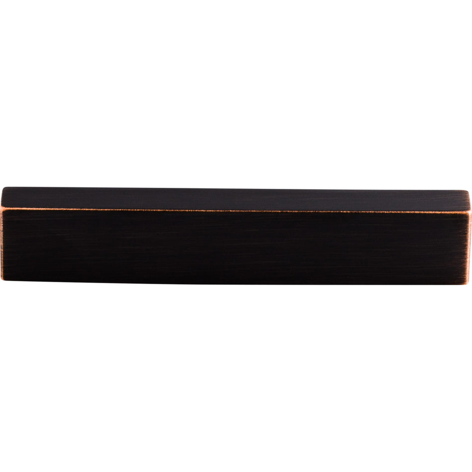 Top Knobs TK276TB: 5" cc Modern Metro Tab Cabinet Pull - Tuscan Bronze