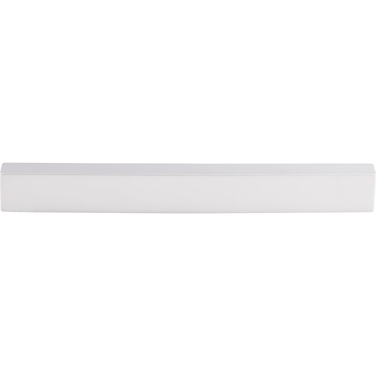 Top Knobs TK277ALU: 8" cc Modern Metro Tab Cabinet Pull - Aluminum