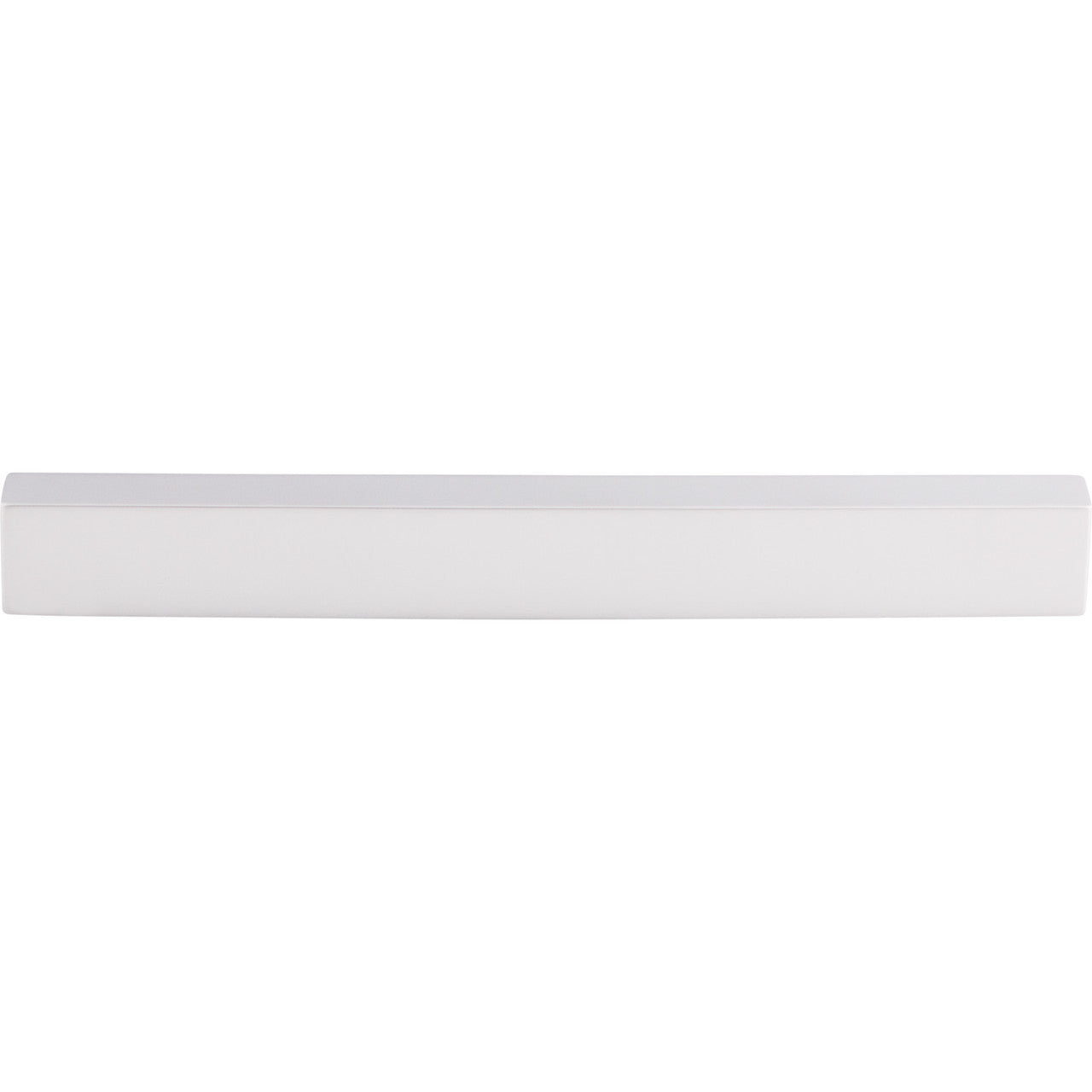 Top Knobs TK277ALU: 8" cc Modern Metro Tab Cabinet Pull - Aluminum