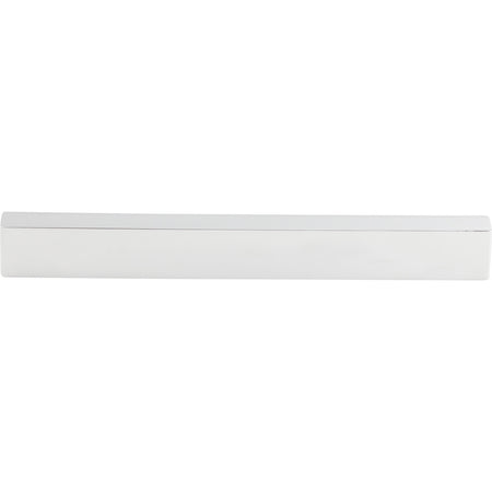Top Knobs TK277PC: 8" cc Modern Metro Tab Cabinet Pull - Polished Chrome