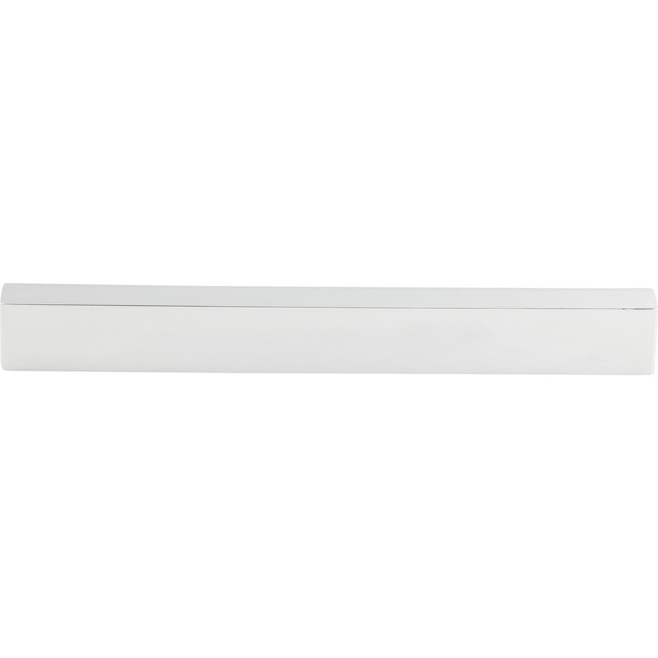 Top Knobs TK277PC: 8" cc Modern Metro Tab Cabinet Pull - Polished Chrome