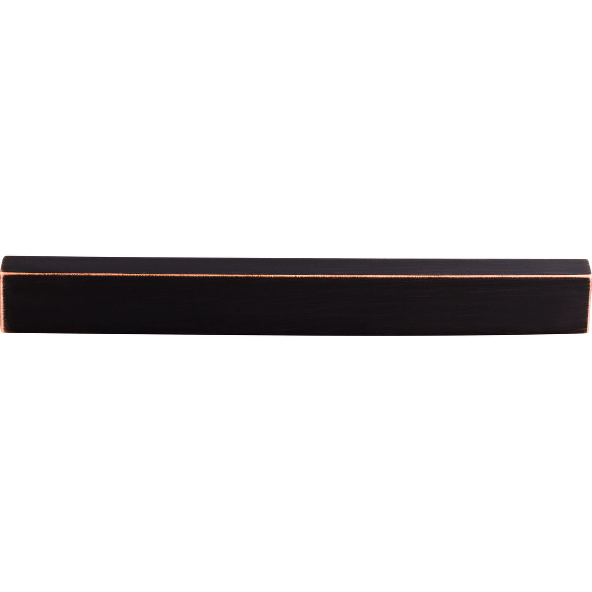 Top Knobs TK277TB: 8" cc Modern Metro Tab Cabinet Pull - Tuscan Bronze