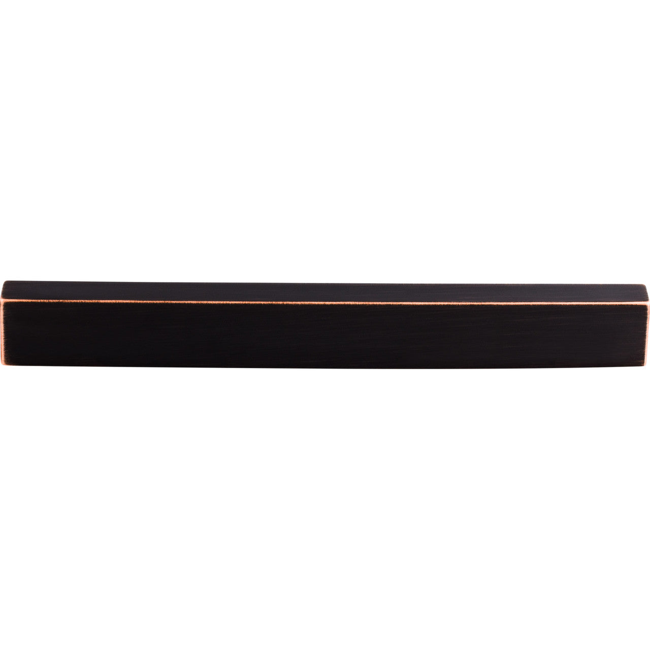 Top Knobs TK277TB: 8" cc Modern Metro Tab Cabinet Pull - Tuscan Bronze