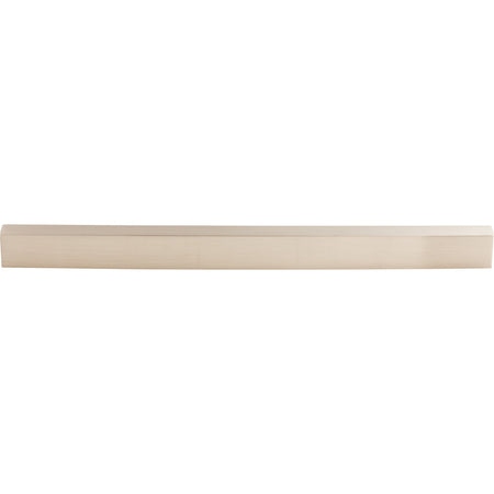 Top Knobs TK278BSN: 12" cc Modern Metro Tab Cabinet Pull - Brushed Satin Nickel