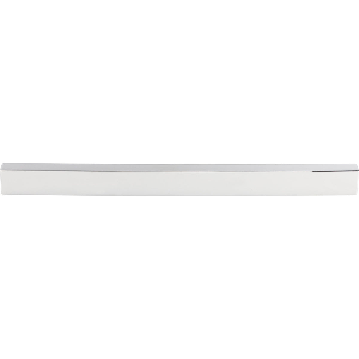 Top Knobs TK278PC: 12" cc Modern Metro Tab Cabinet Pull - Polished Chrome