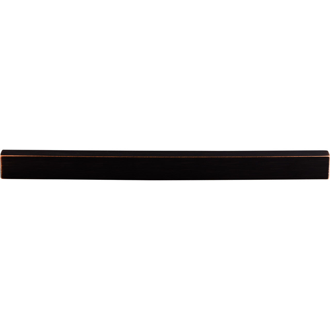 Top Knobs TK278TB: 12" cc Modern Metro Tab Cabinet Pull - Tuscan Bronze