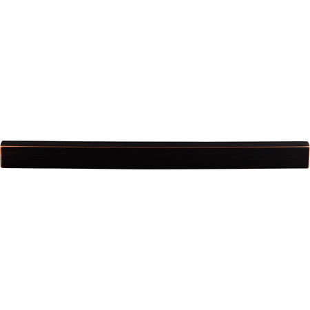 Top Knobs TK278TB: 12" cc Modern Metro Tab Cabinet Pull - Tuscan Bronze