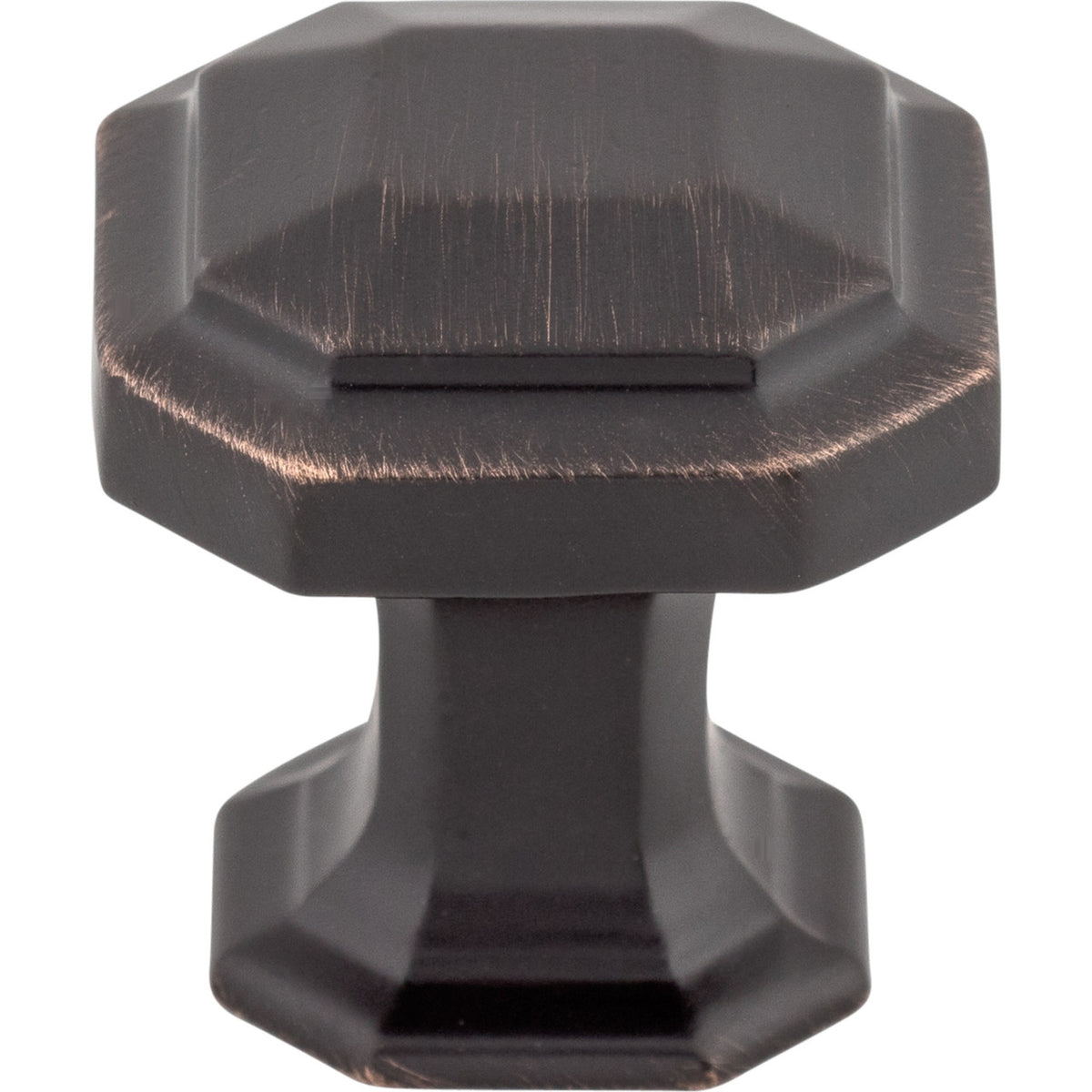 Top Knobs TK286TB: 1-1/8" Emerald Square Cabinet Knob - Tuscan Bronze