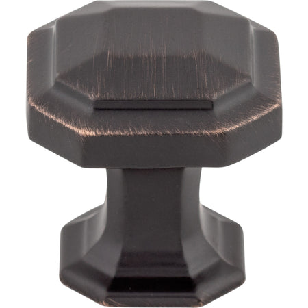 Top Knobs TK286TB: 1-1/8" Emerald Square Cabinet Knob - Tuscan Bronze