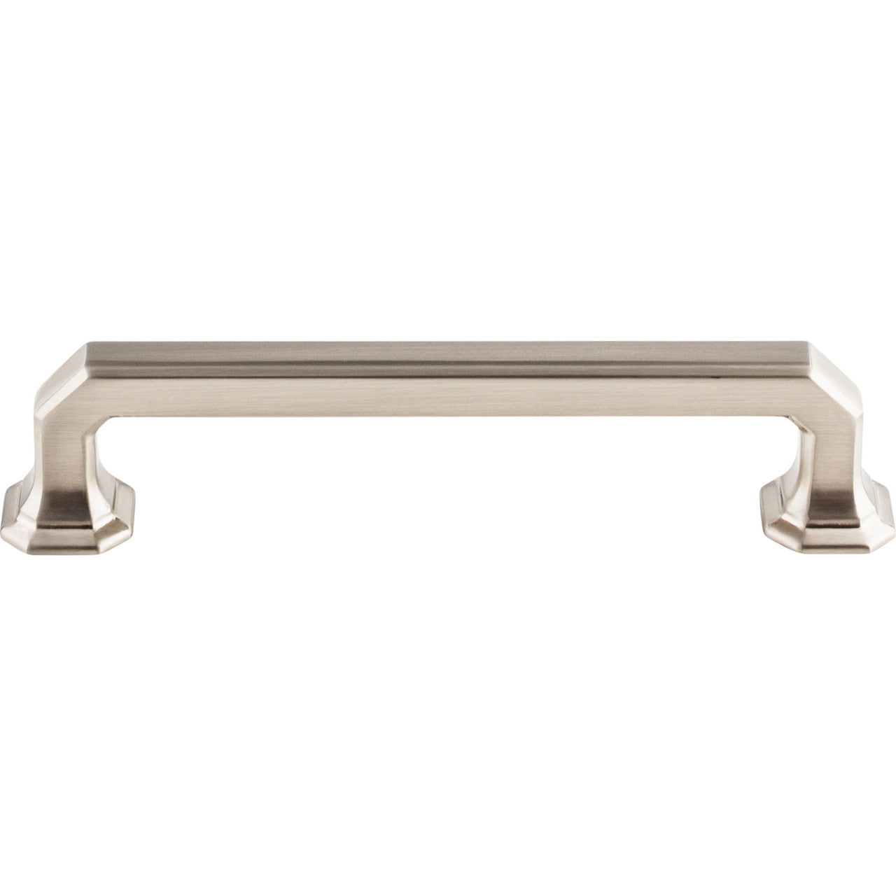 Top Knobs TK288BSN: 5" cc Emerald Square Bar Cabinet Pull - Brushed Satin Nickel