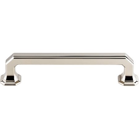 Top Knobs TK288PN: 5" cc Emerald Square Bar Cabinet Pull - Polished Nickel