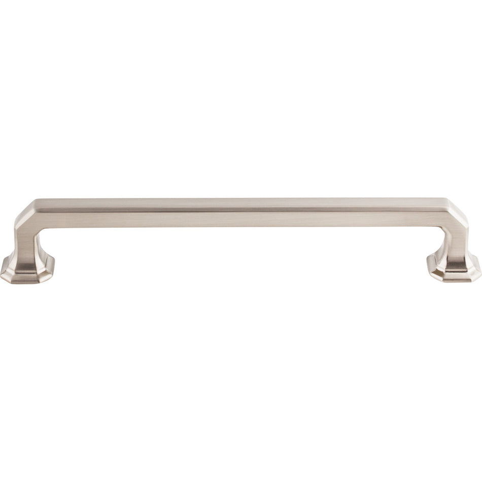Top Knobs TK289BSN: 7" cc Emerald Square Bar Cabinet Pull - Brushed Satin Nickel