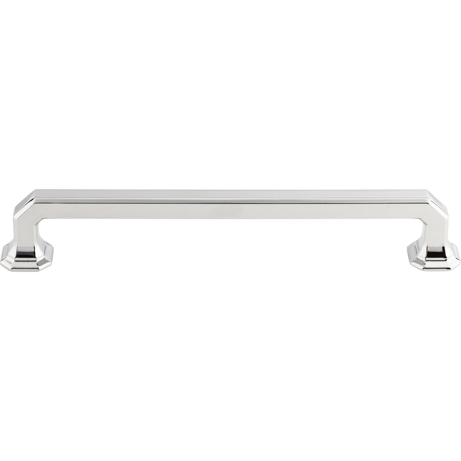 Top Knobs TK289PC: 7" cc Emerald Square Bar Cabinet Pull - Polished Chrome