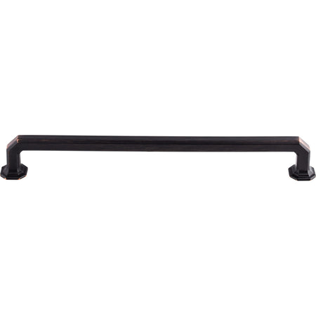 Top Knobs TK290TB: 9" cc Emerald Square Bar Cabinet Pull - Tuscan Bronze