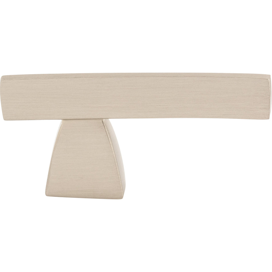 Top Knobs TK2BSN: 2-1/2" Sanctuary Arched Cabinet Knob - Brushed Satin Nickel