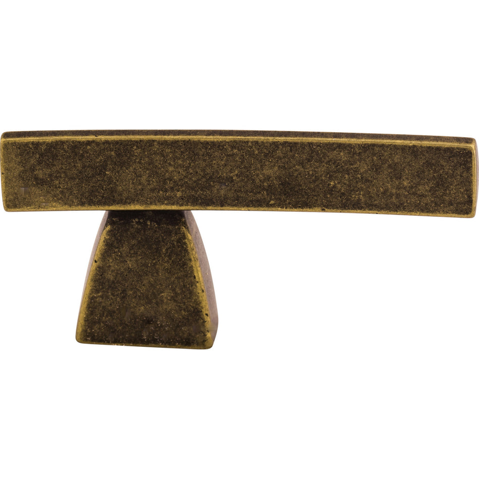 Top Knobs TK2GBZ: 2-1/2" Sanctuary Arched Cabinet Knob - German Bronze