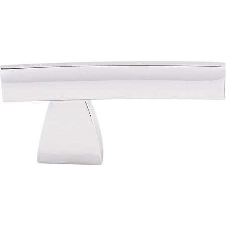 Top Knobs TK2PC: 2-1/2" Sanctuary Arched Cabinet Knob - Polished Chrome