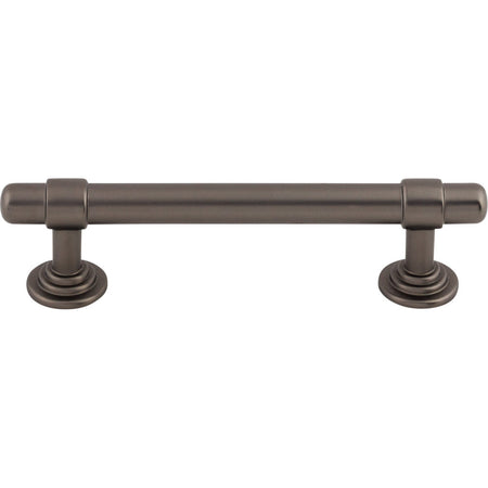 Top Knobs TK3001AG: 3-3/4" cc Ellis Bit Cabinet Pull - Ash Gray