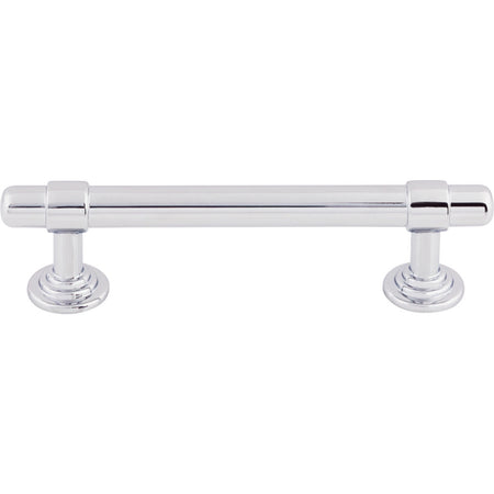 Top Knobs TK3001PC: 3-3/4" cc Ellis Bit Cabinet Pull - Polished Chrome