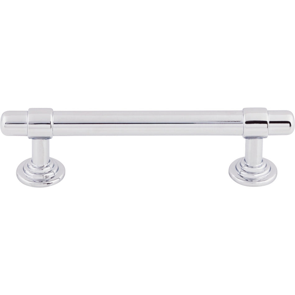 Top Knobs TK3001PC: 3-3/4" cc Ellis Bit Cabinet Pull - Polished Chrome