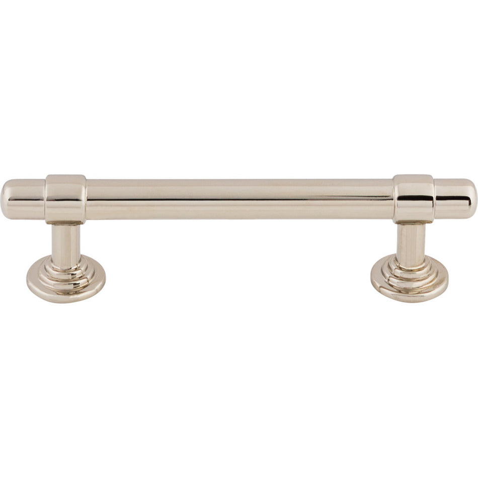 Top Knobs TK3001PN: 3-3/4" cc Ellis Bit Cabinet Pull - Polished Nickel