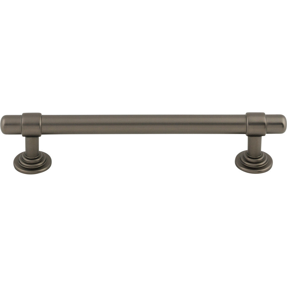 Top Knobs TK3002AG: 5-1/16" cc Ellis Bit Cabinet Pull - Ash Gray