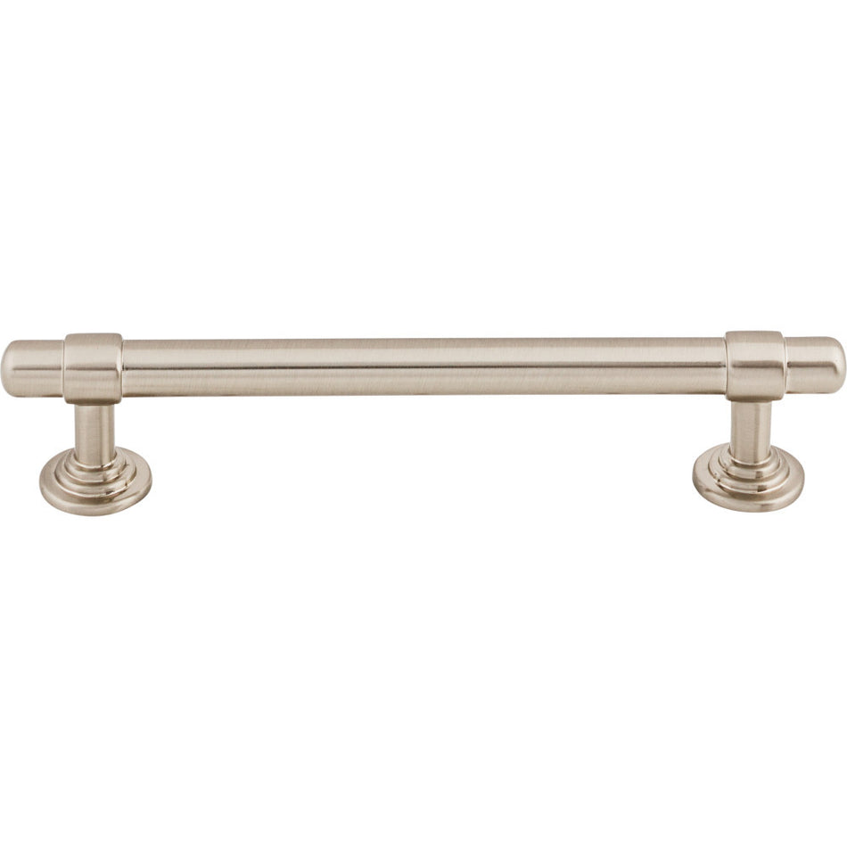 Top Knobs TK3002BSN: 5-1/16" cc Ellis Bit Cabinet Pull - Brushed Satin Nickel