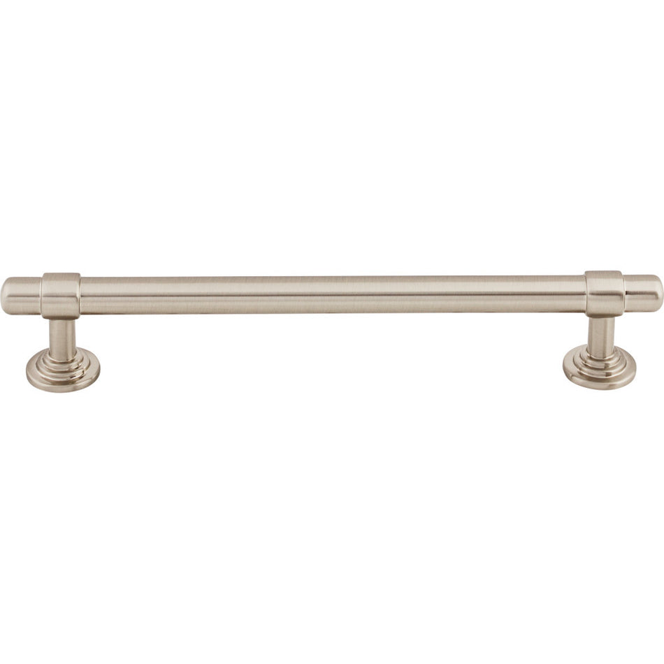 Top Knobs TK3003BSN: 6-5/16" cc Ellis Bit Cabinet Pull - Brushed Satin Nickel