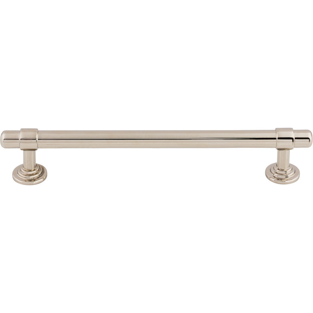 Top Knobs TK3003PN: 6-5/16" cc Ellis Bit Cabinet Pull - Polished Nickel
