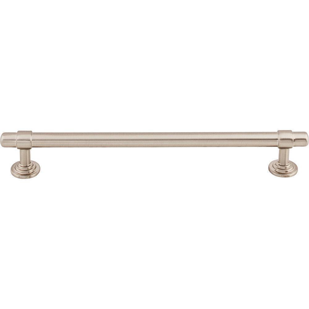 Top Knobs TK3004BSN: 7-9/16" cc Ellis Bit Cabinet Pull - Brushed Satin Nickel