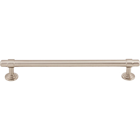 Top Knobs TK3004BSN: 7-9/16" cc Ellis Bit Cabinet Pull - Brushed Satin Nickel