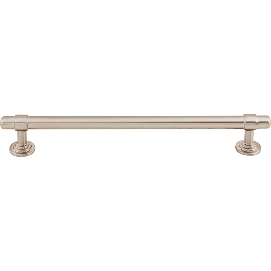 Top Knobs TK3004BSN: 7-9/16" cc Ellis Bit Cabinet Pull - Brushed Satin Nickel