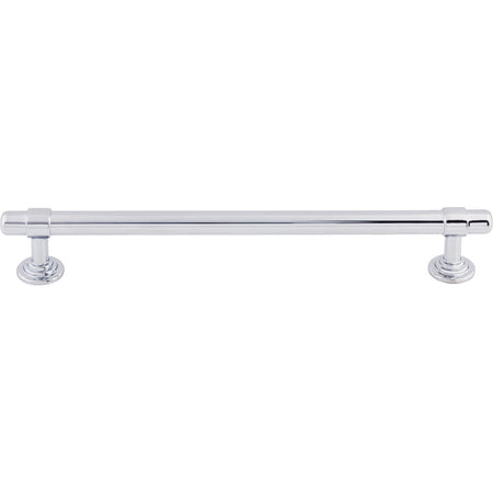 Top Knobs TK3004PC: 7-9/16" cc Ellis Bit Cabinet Pull - Polished Chrome